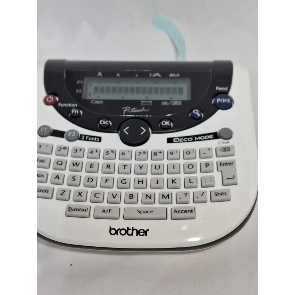 BROTHER Simply Stylish Label Maker PT-1290BT3 P-Touch Electronic System,